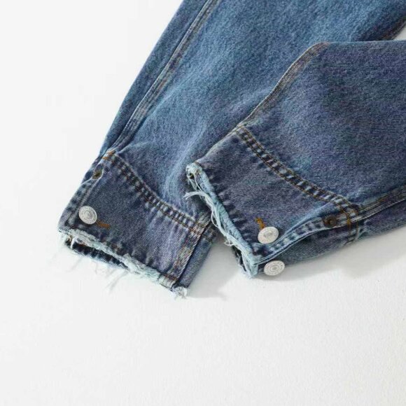 Polo Ralph Lauren Denim Dungaree Jacket Auth - Picture 14 of 16